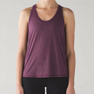 Lululemon Tie It Up Singlet Heathered Plum Size 4